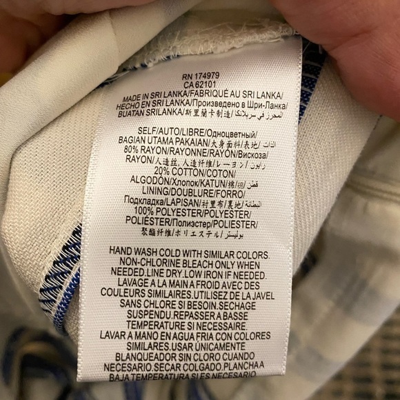 BCBG Generation Size 2 small striped peplum jumpsuit with flare leg new … - Picture 10 of 10